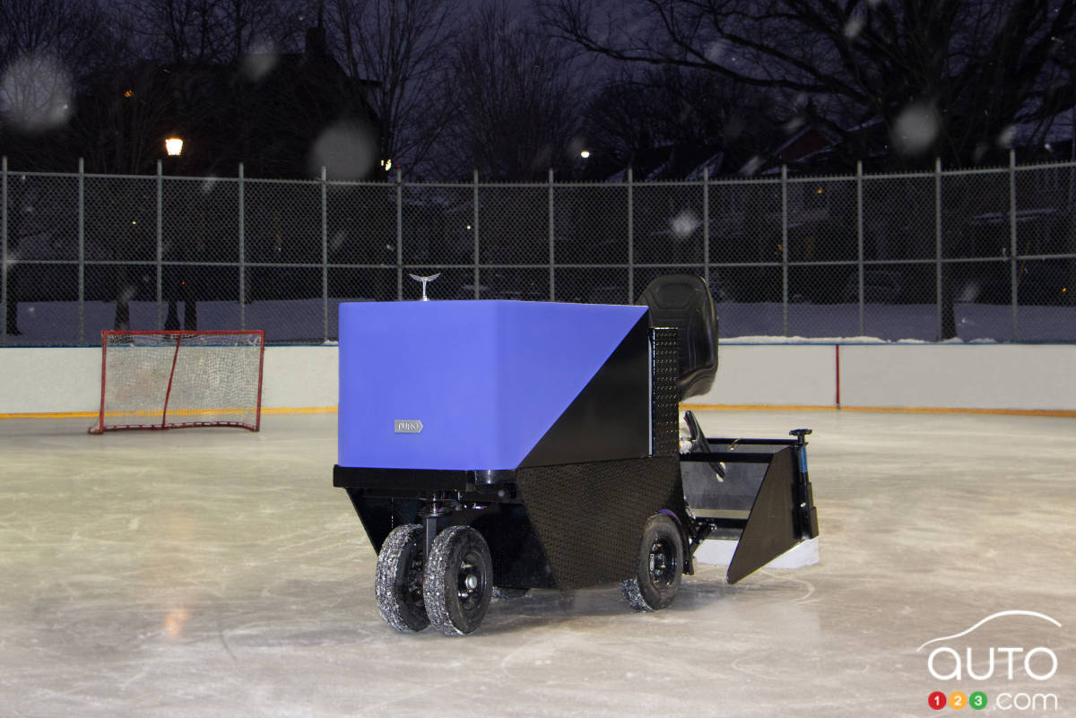 Turo sur la glace : la compagnie canadienne lance la SK8, une surfaceuse de patinoire